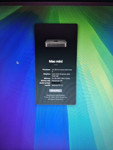 Apple mac mini 2018 intel - apple,