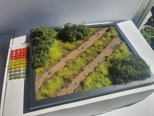 Diorama base completed 35 - xl, 1/35