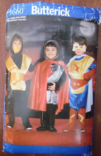 (1998) Butterick 5660 Sewing pattern Children’s Superhero Costume Cut age 7-8yrs