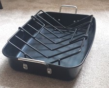 Extra Large Roasting Tin Black