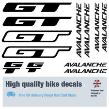 GT Avalanche bike decals with free bike protection (26 pack) free delivery