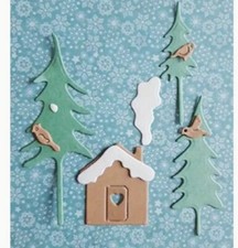 House / Cabin Building Trees
