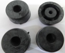 4 X screw on rubber feet case