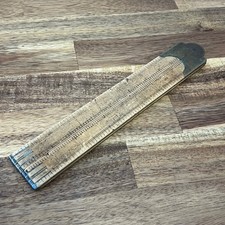 Vintage Folding Ruler Boxwood