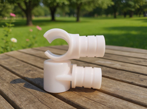 Pole clip 19mm x - pole, 3/4