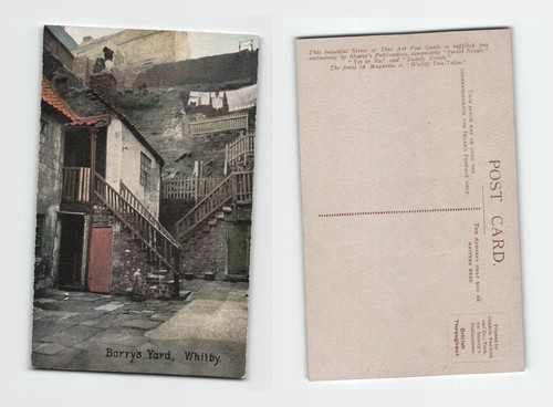 Postcard barry s - postcard, yard
