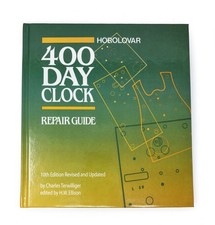 Horolovar 400 Day Clock Repair Guide By Charles Terwilliger - 10th Edition