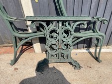 Cast Iron Bench Ends X2 And Table Ends Full Set Reclaim