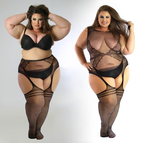 Plus size open bust - plus,