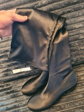 Zara Black Knee-High Boots