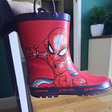 Spiderman Well - Rubber Wellington Boot.