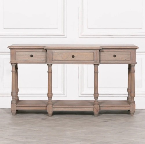 Breakfront console table - breakfront,