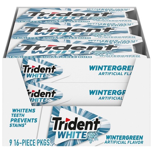 Trident white wintergreen - trident,