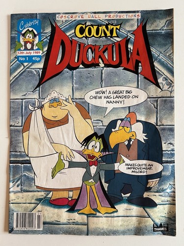 Count duckula comic july - count,