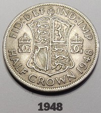 1948 King George VI Half Crown