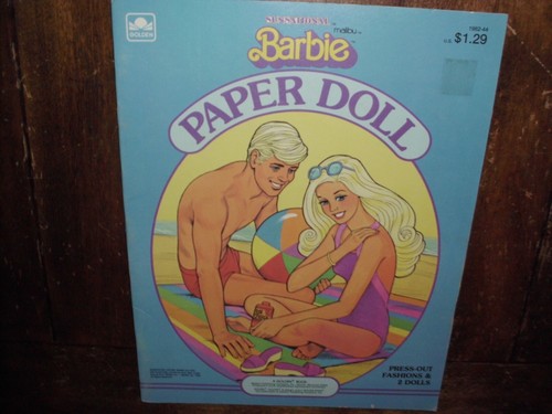 Vintage barbie beach paper - vintage,