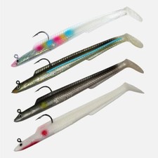 Sidewinder Super Slims Sandeels Cod Bass Ling Pollock Sea Fishing  Lure