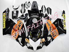 Black Orange HM Plant ABS Injection Mold Fairing Kit Panel for CBR1000RR 04-05