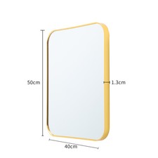 Large Rectangular Wall-Mount