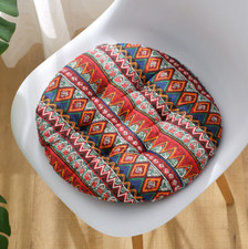 Boho Round Chair Seat Pad