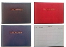 Visitors book textured cover - visitors,