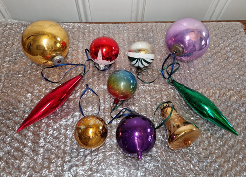 Vintage christmas ornaments - christmas,