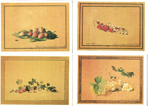Four russian postcards - four, (4)