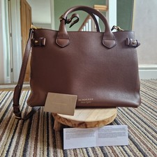 Burberry Brown Leather Tote