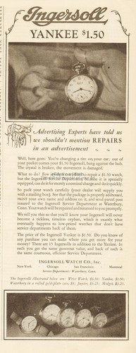 1927 ingersoll watch yankee - 1927, co
