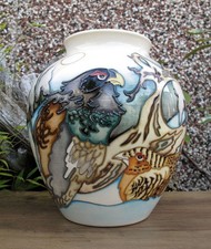 Moorcroft RARE GROUSE Vase