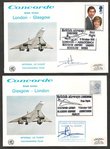Stamps 1981 concorde - gb,