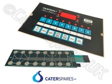 HENNY PENNY FASTRON SILVER EDITION COMPUTER KEYPAD DECAL STICKER & KEYPAD