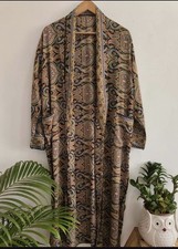 Unisex New Silk Blend Kimono