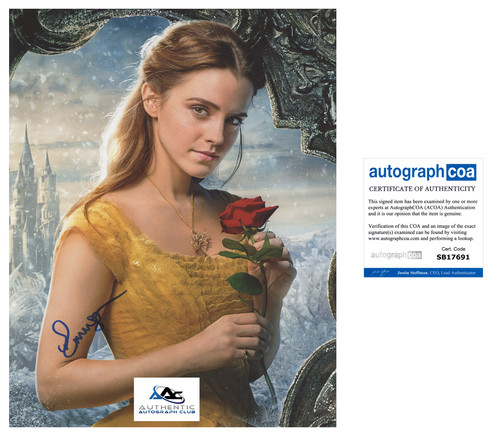 Emma watson autograph signed - emma,