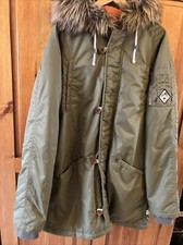 VANS Padded Winter Hooded Coat Parka L, Hardly Used, Joel Tudor, Snowboard Snow