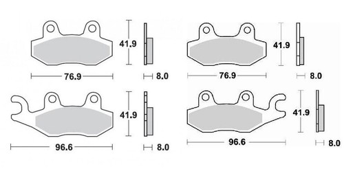 Ferodo brake pads ant - brake,