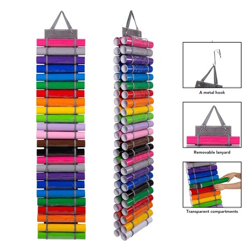 Vinyl roll holder with - holder, 48