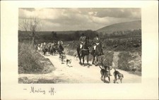 CERNE ABBAS DORSET Fox Hunt