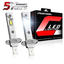 2PC H1 LED Headlight Bulbs Kit