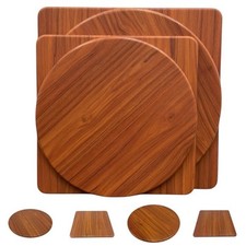 Wood Effect Table Tops, Wooden