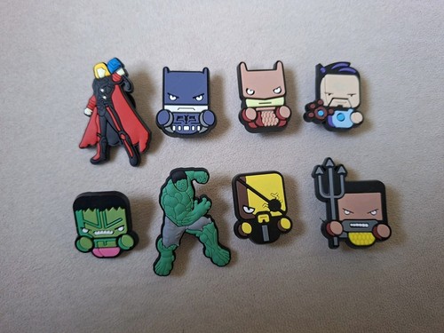 Superhero croc charms variety - superhero,