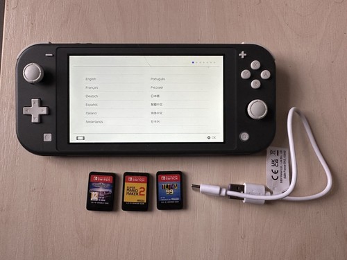 Nintendo switch lite grey - nintendo,