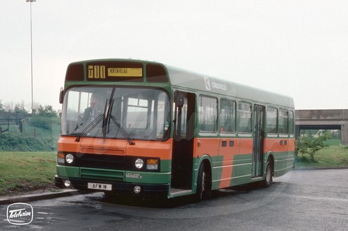 Bus photo crosville afm1w - bus,
