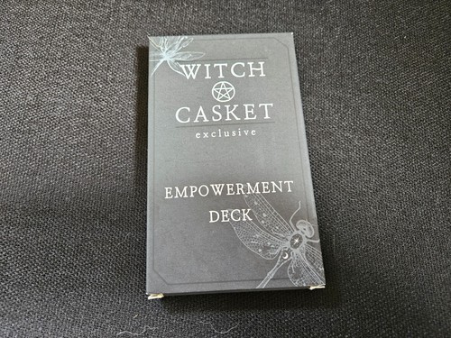 Witch casket empowerment deck - casket,