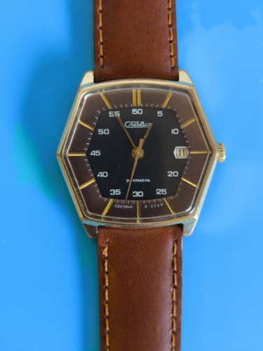 Vintage slava hexagon tv - vintage, "tv
