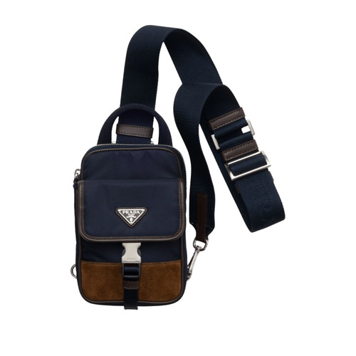 Prada nylon triangle logo - prada, re-nylon