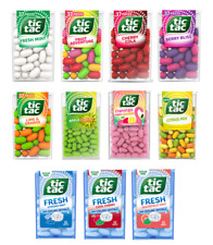 Tic Tacs Variety Flavour Orange Mint Fruit Cherry Cola Flamingo Sweets Mints