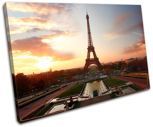 Eiffel tower sunset - eiffel,