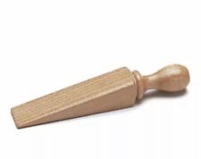 SMALL HARD WOODEN DOOR STOPPER