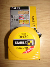 Stabila BM30 Pocket Tape 8m/27ft 16455